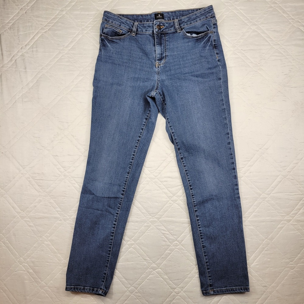 DB‎ Dressbarn stretch blue jeans size 8